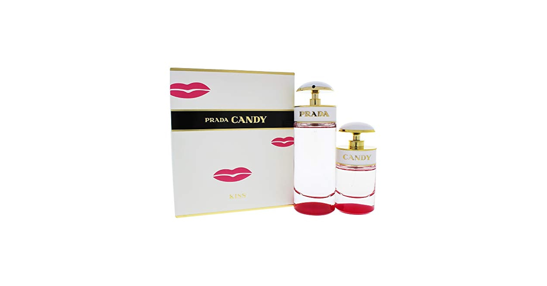 Amazon.com : Prada Candy Kiss Women 2 Piece Travel Set (2.7